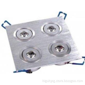 124mm * 124mm * 20mm Epistar Energy Saving Bathroom LED Cei